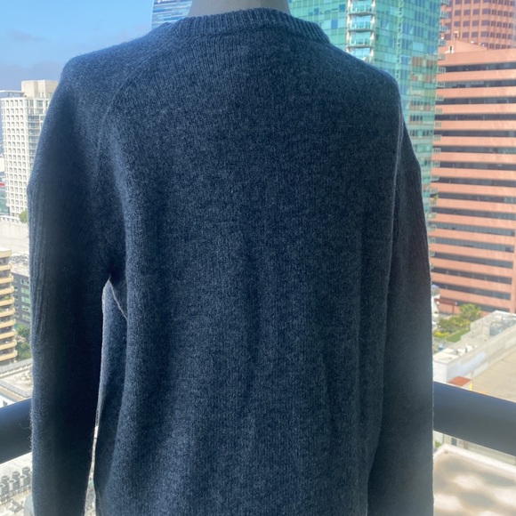 Acne Studios Oversized Gray Lambswool Sweater Dress - Size Small - Picture 8 of 17